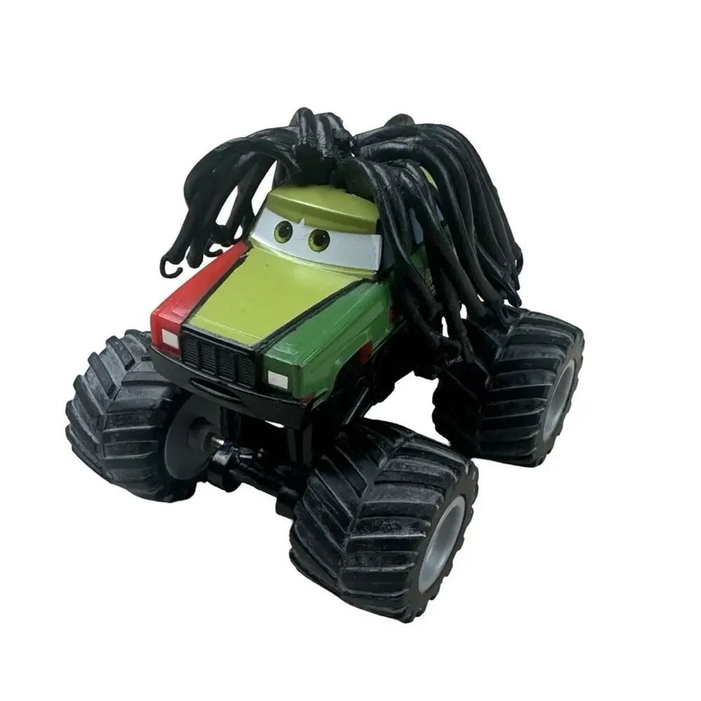Disney Pixar Cars Diecast Toon Deluxe Die Cast Monster Truck Mater Rasta Carian